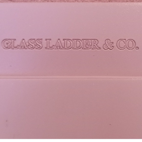 New. Glass Ladder & Co. Blush Pink Portfolio Bag Tote. - Picture 5 of 6